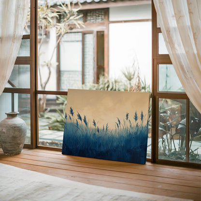 Tablou Canvas iarba in bataia luminii diminetii stil abstract | The Print Studio