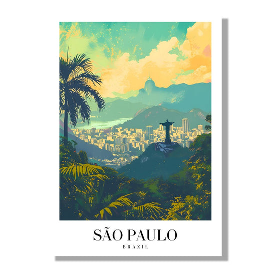 Tablou Canvas Print Rio de Janeiro priveliste exotica silueta iconica stil vibrant