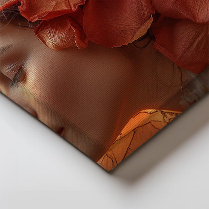 Tablou Canvas chip luminat de petale delicate in arta conceptuala | The Print Studio