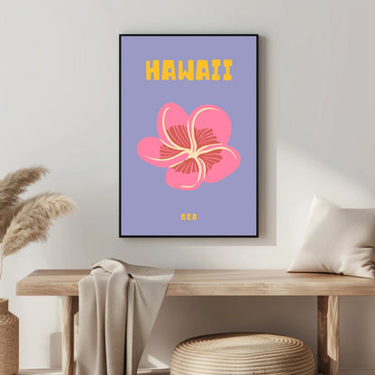 Tablou Canvas floare tropicala exotica Hawaii modern | The Print Studio