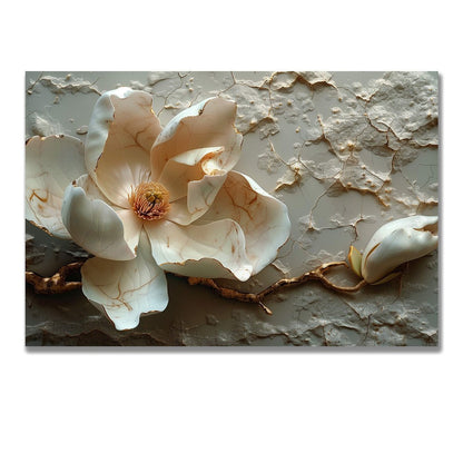 Tablou Canvas floare magnolia delicata si realista | The Print Studio