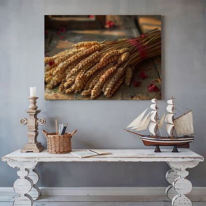 Tablou Canvas buchet de grau rustic, stil realist | The Print Studio