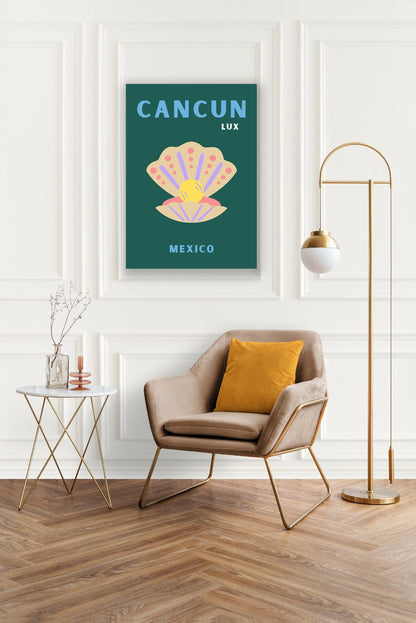 Tablou Canvas scoica eleganta in stil minimalist | The Print Studio