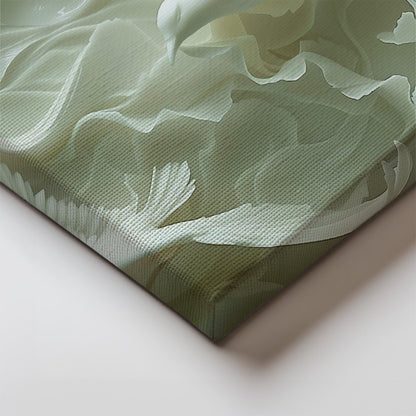 Tablou Canvas pasari elegante in zbor, simbol al libertatii | The Print Studio