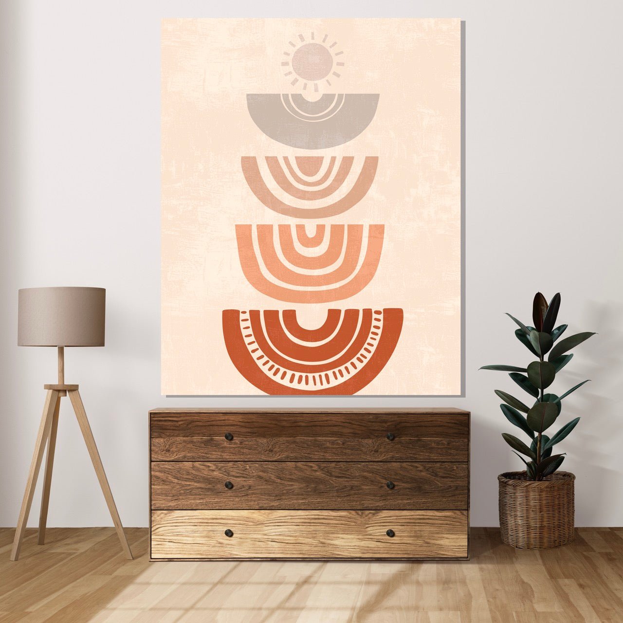 Tablou Canvas Minimalist Geometric Zen Armonie