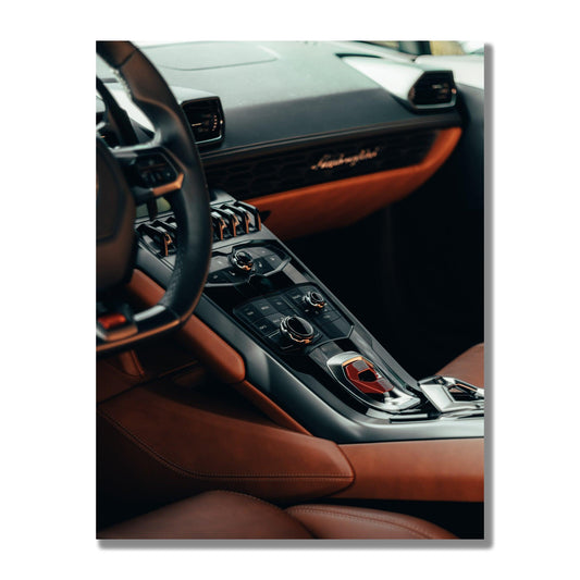 Tablou Printat Interior Lamborghini