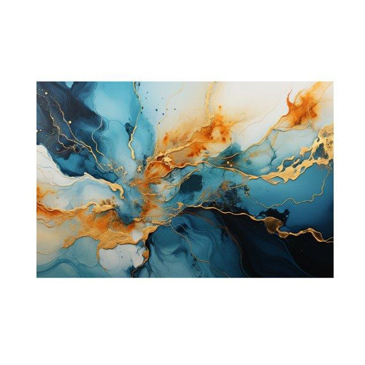 Tablou Canvas-Abstract Acrylic Marble