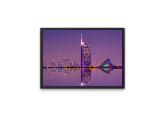 Burj al Arab Tablou Canvas - The Print Studio